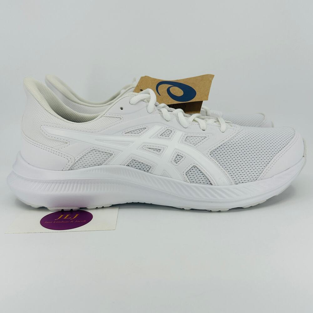 Asics Men's Jolt 4 Running Walking Sneakers 'Triple White' 1011B603 Size 9